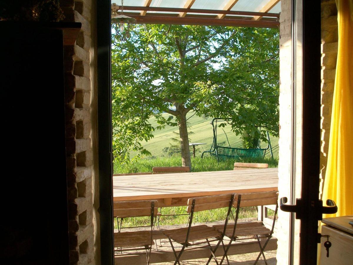 La Casa degli ulivi Art B&B Trecastelli Esterno foto