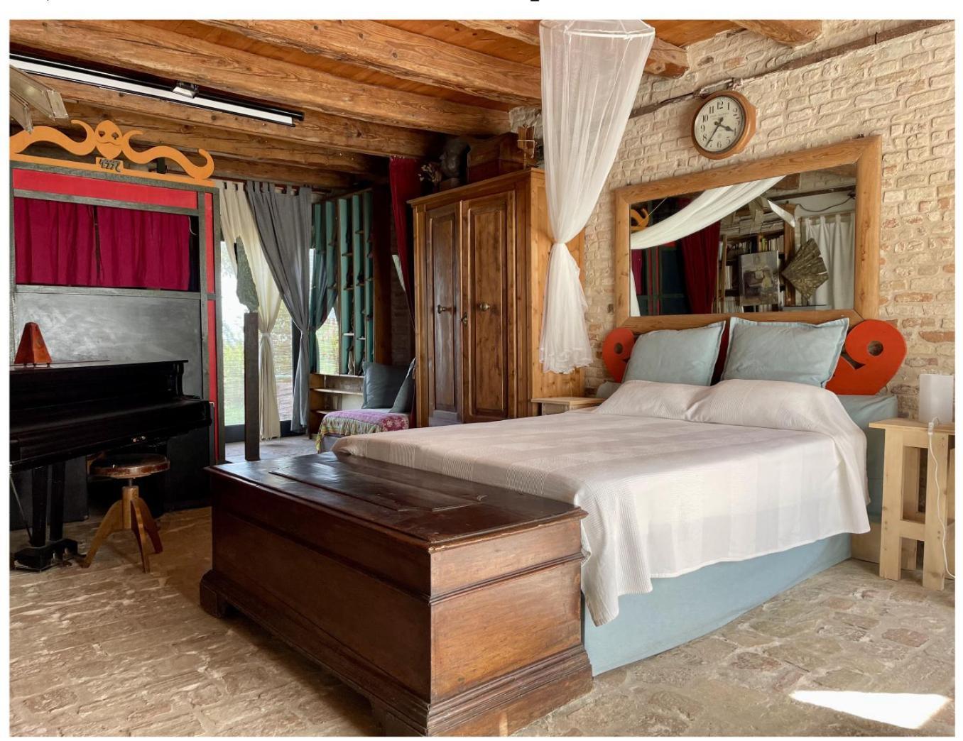 La Casa degli ulivi Art B&B Trecastelli Esterno foto